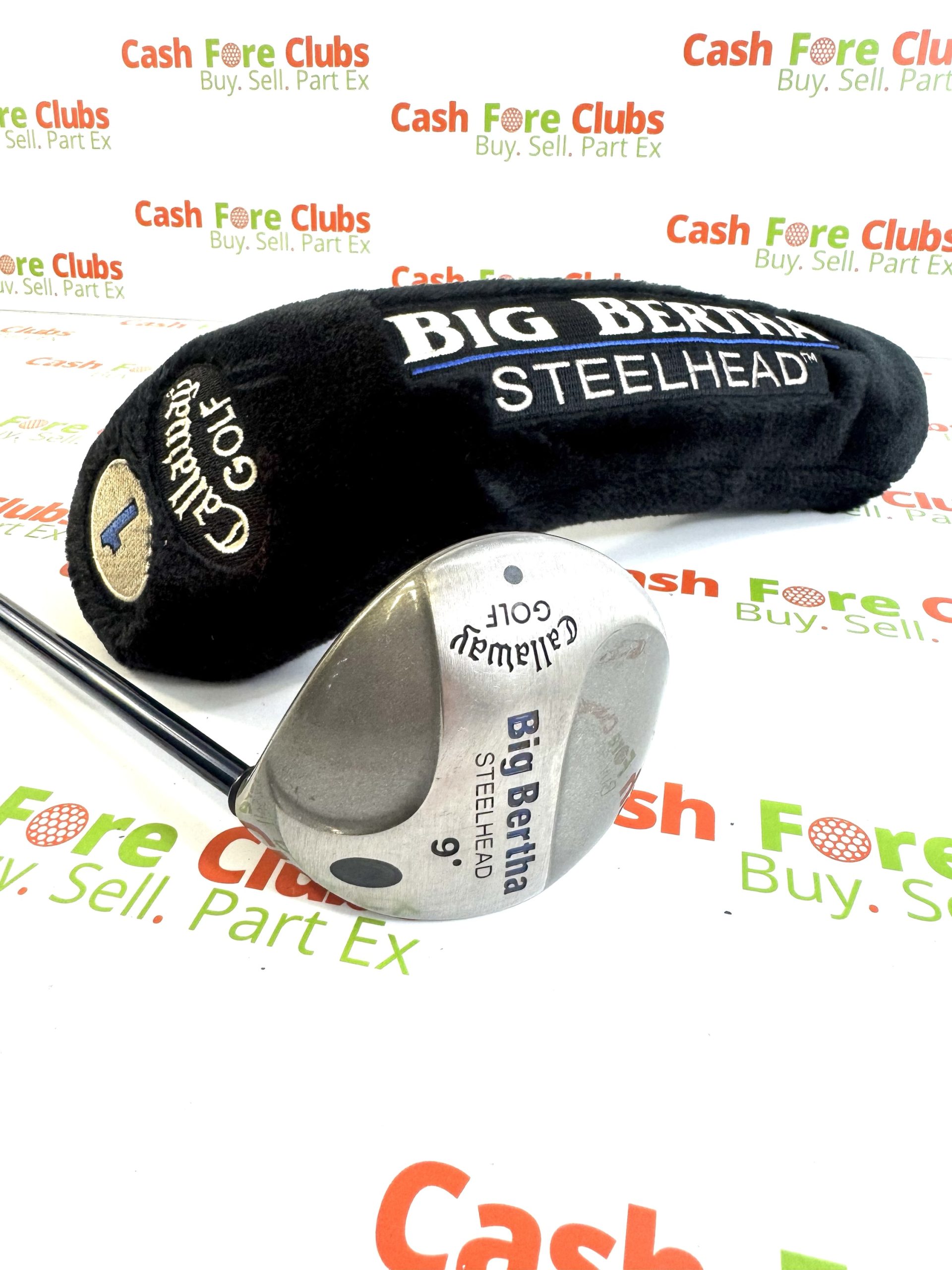 Callaway BIG BERTHA STEELHEAD 9 DEGREE DRIVER