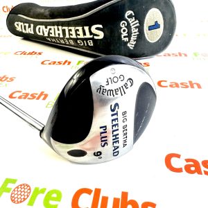 Callaway BIG BERTHA STEELHEAD PLUS DRIVER 9 DEGREE