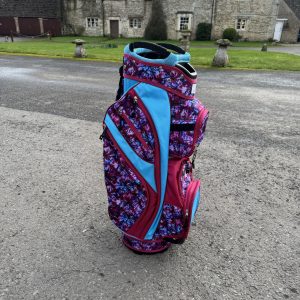 Gloveit Cart Bag Pink Blue
