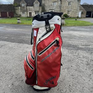 Callaway Hyperdry 14 cart bag red