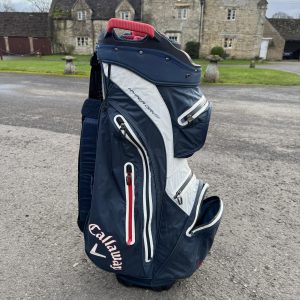 Callaway Hyperdry 15 way divider cart bag (1 zip broken)