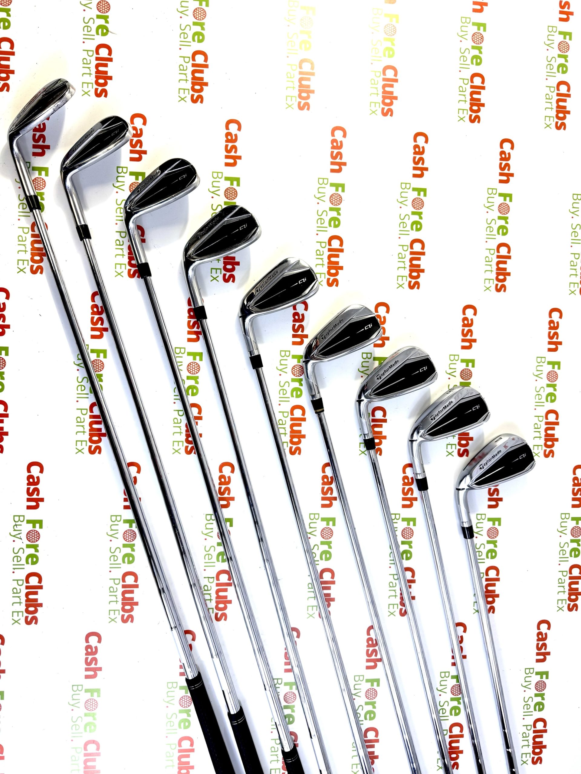 TaylorMade QI IRONS 4-PW+AW+SW - Image 2