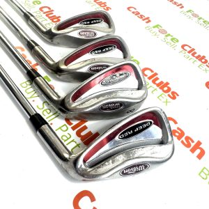 Wilson DEEP RED IRONS 5-9 (NO 6I)