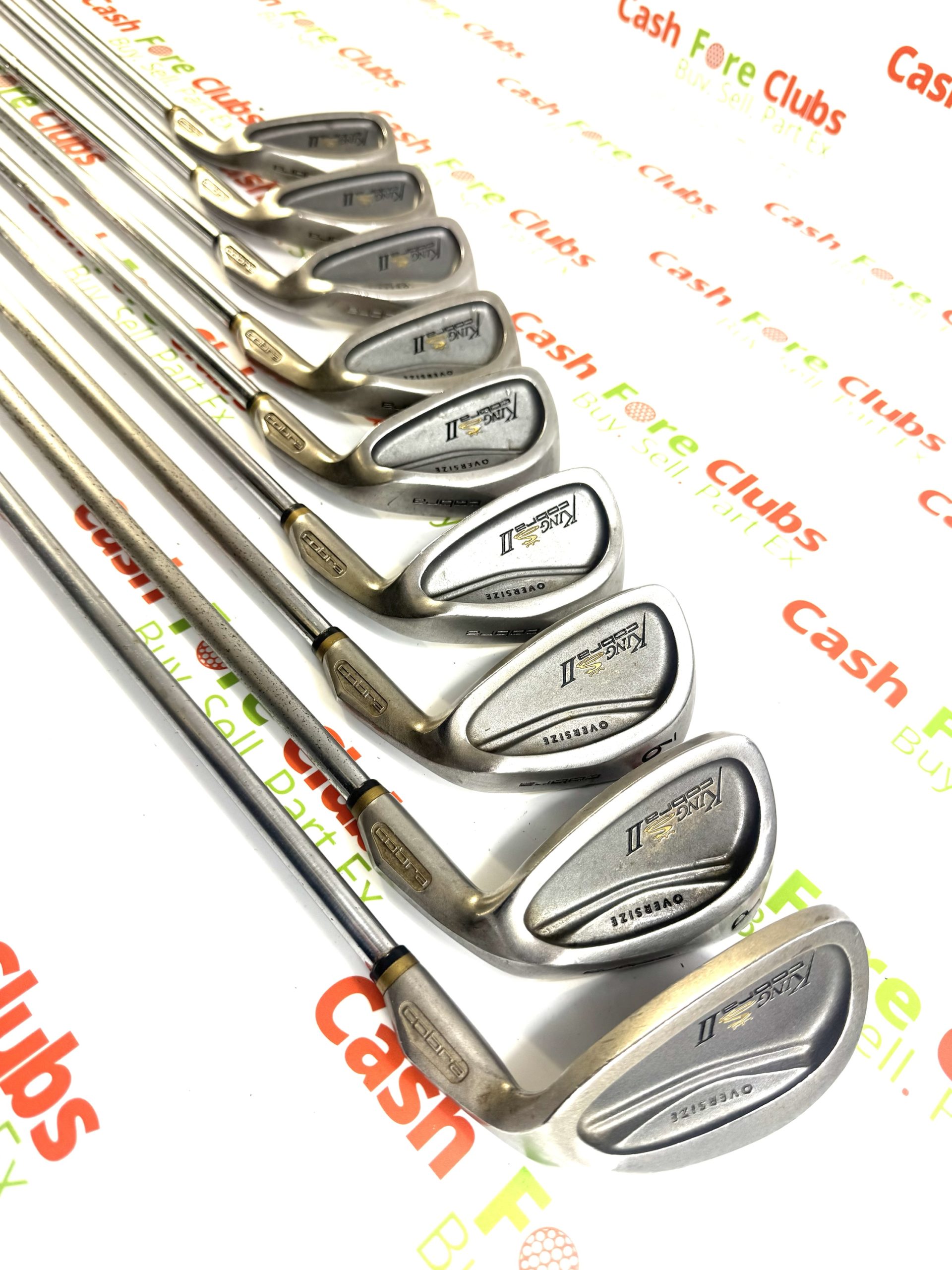 COBRA KING 2 OVERSIZSE IRONS 3-PW+SW