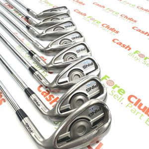 PING G SERIES 4-PW+SW WHITE DOT