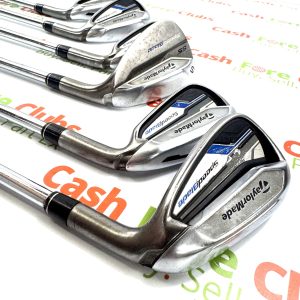TaylorMade SPEEDBLACK IRONS 4-9+SW (NO 7IRON)