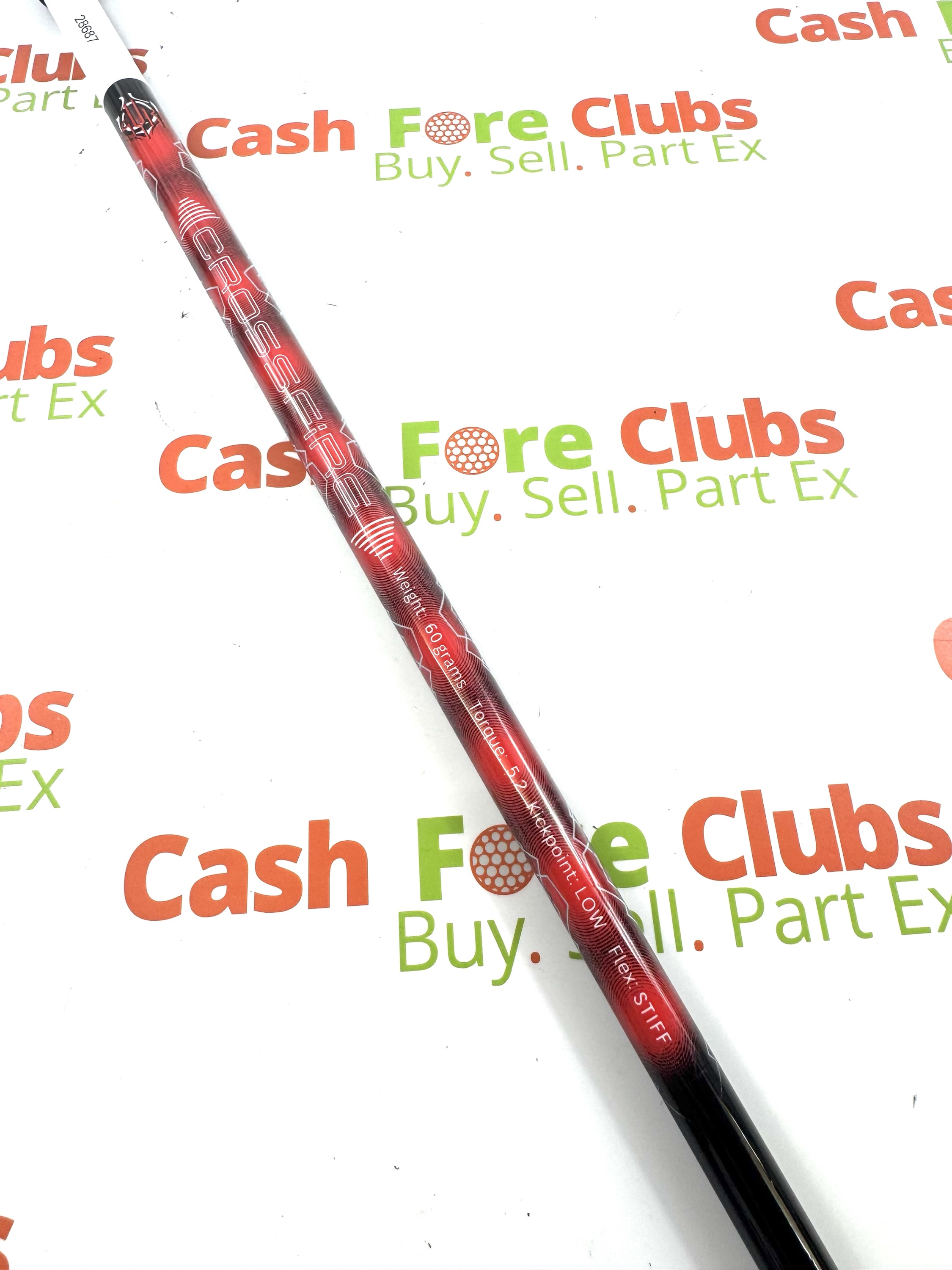 CROSSFIRE RED DRIVER SHAFT TIPLESS - Image 2