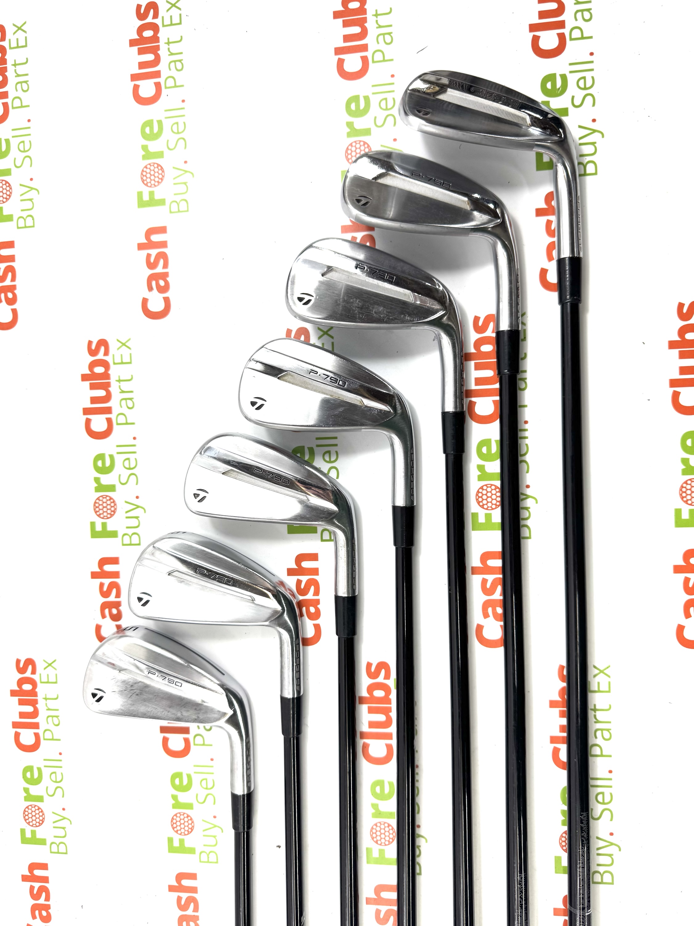 TaylorMade P790 2025 IRONS 5-PW+AW - Image 2