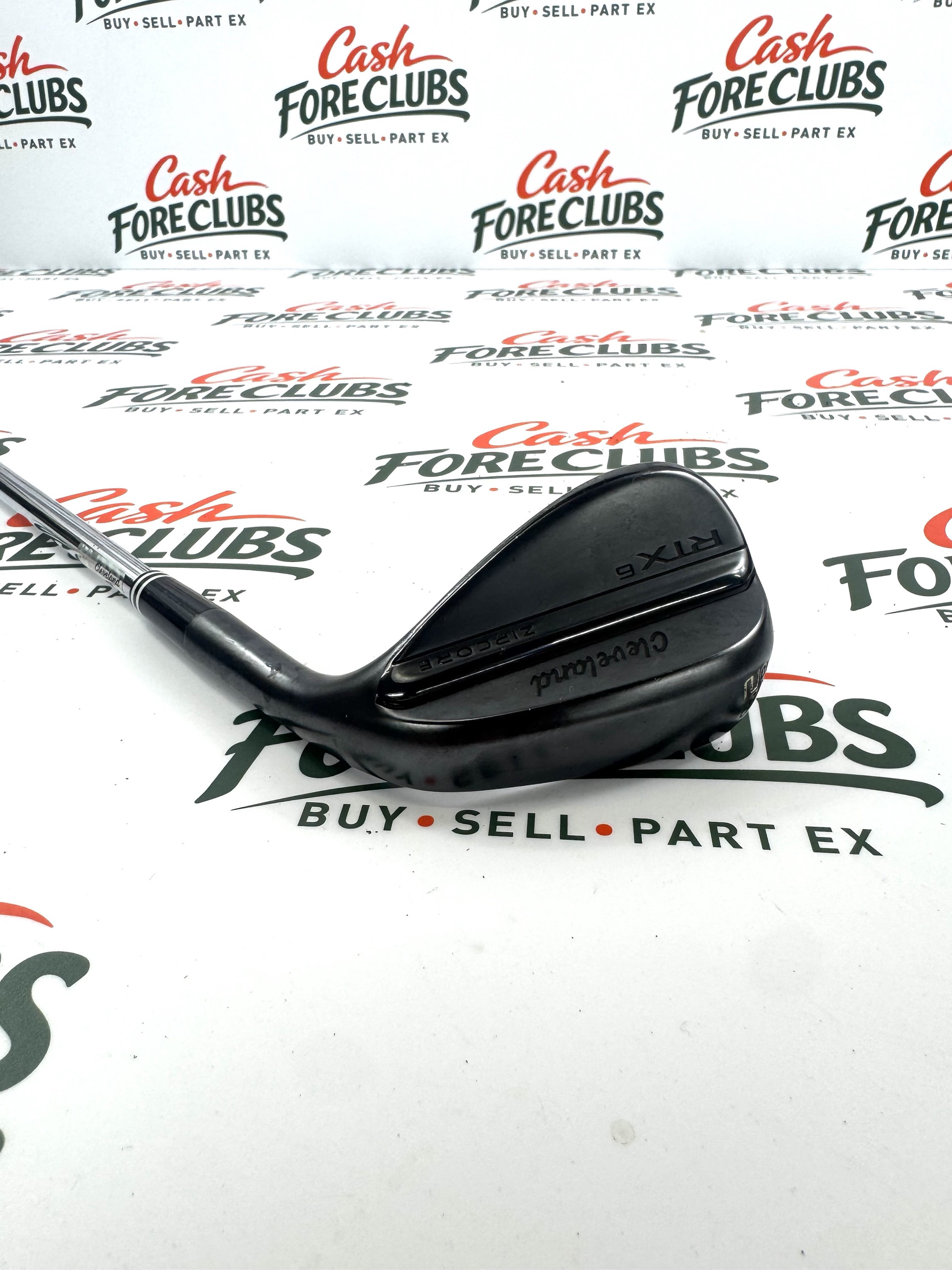 Cleveland RTX 6 52/M10 DEGREE WEDGE BLACK