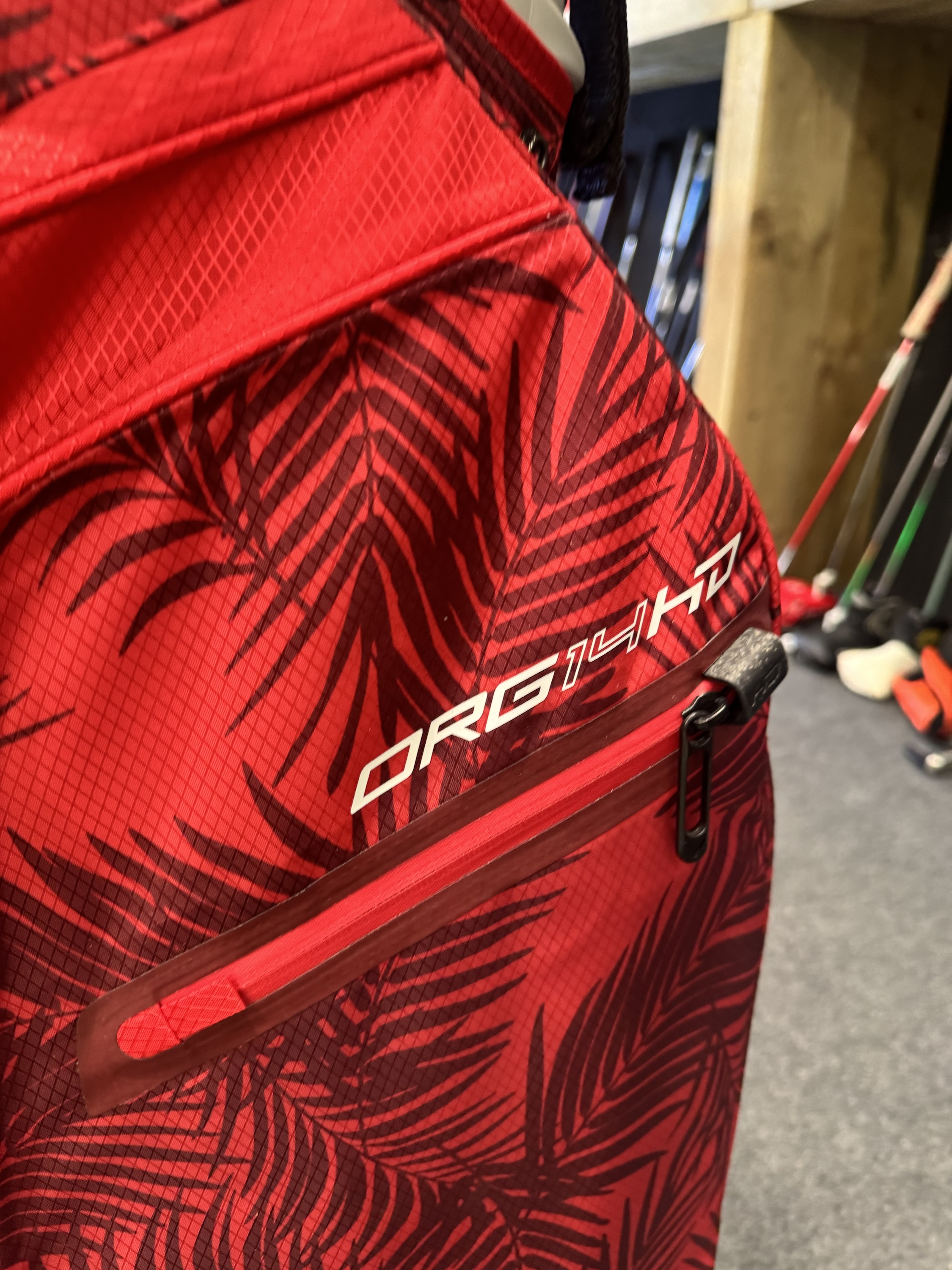 Callaway ORG 14 HD CART BAG RED PALMS - Image 3