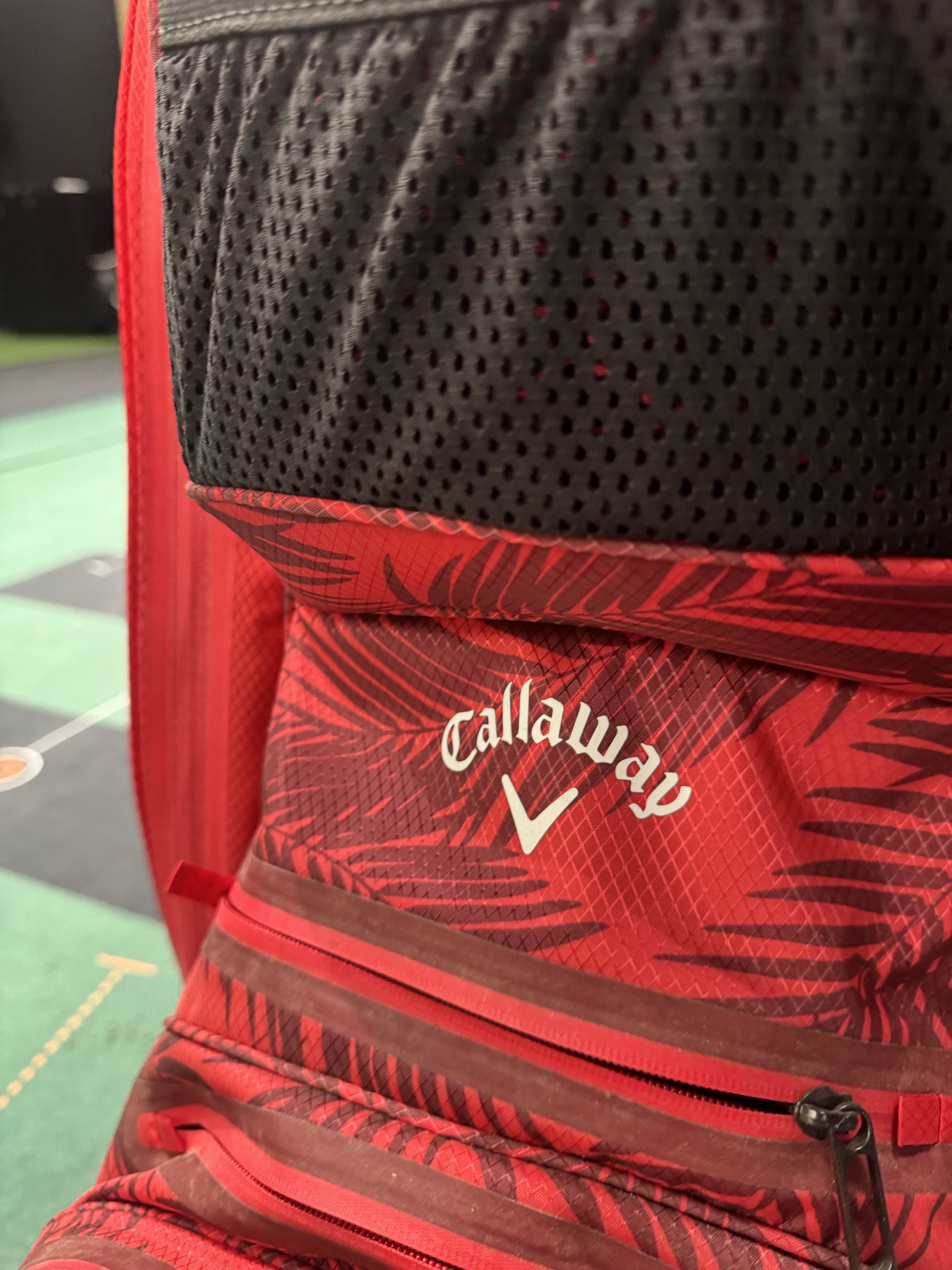 Callaway ORG 14 HD CART BAG RED PALMS - Image 5
