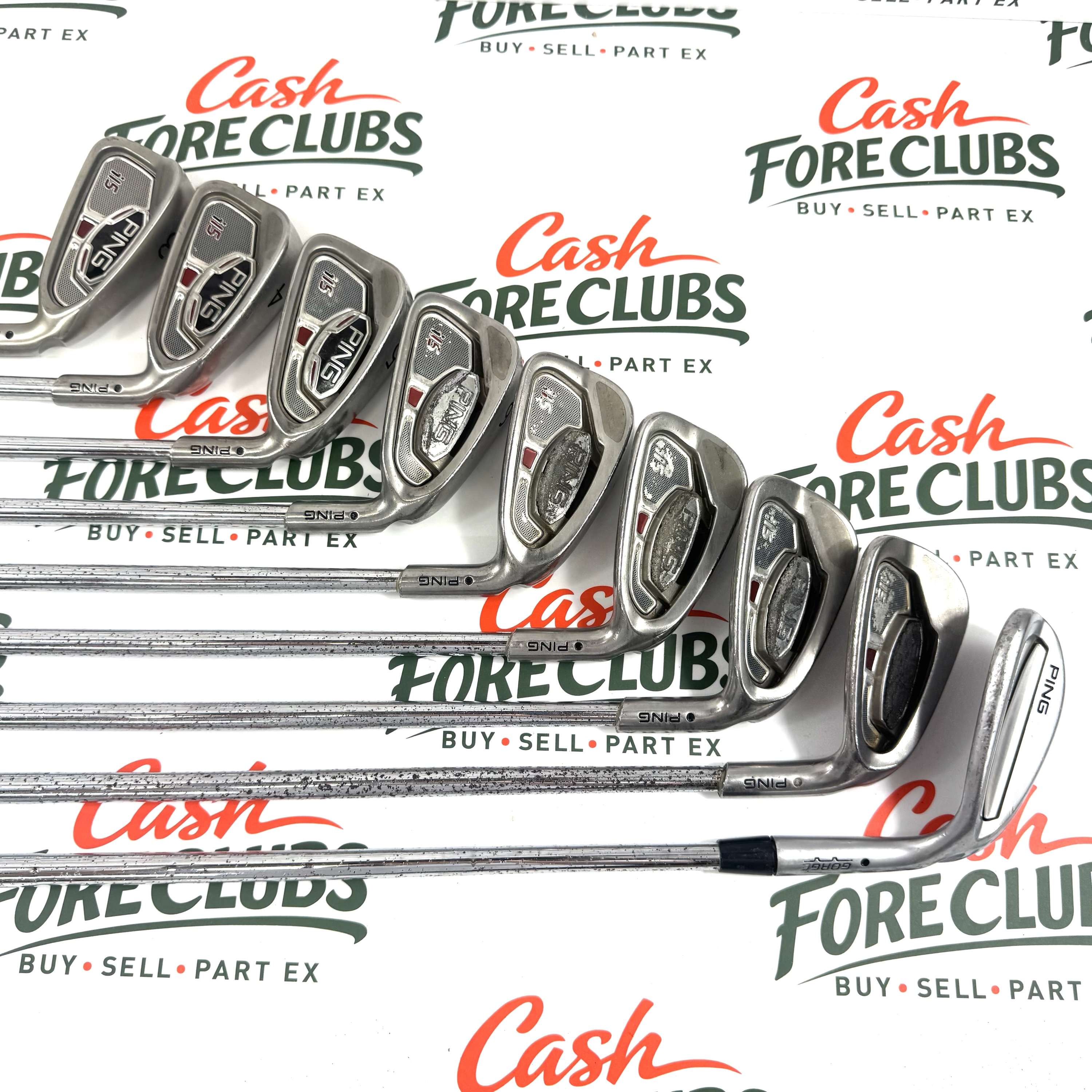 PING i15 IRONS 4-PW REG - Image 2