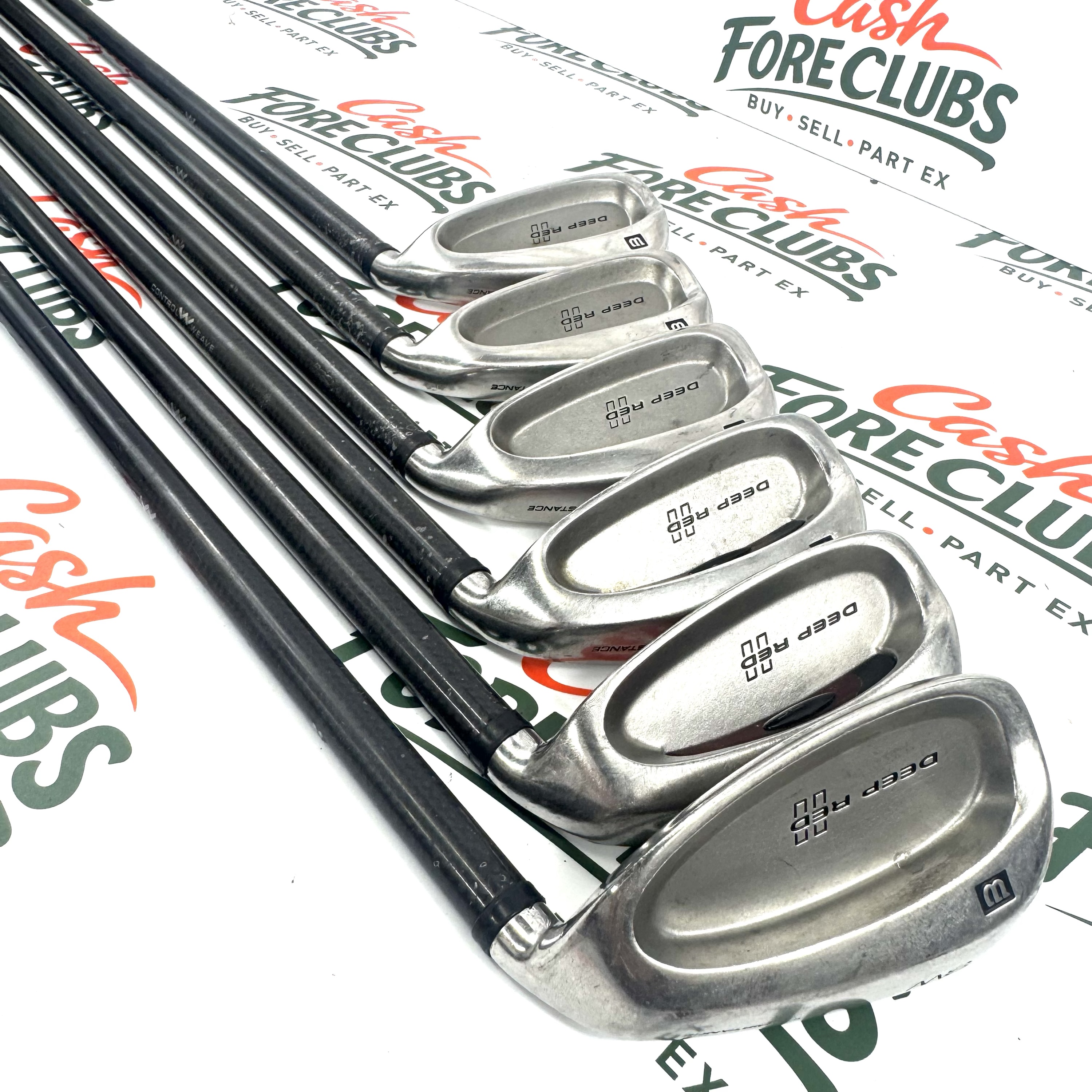 Wilson DEEP RED 2 IRONS 5-SW (No PW) +1/4"