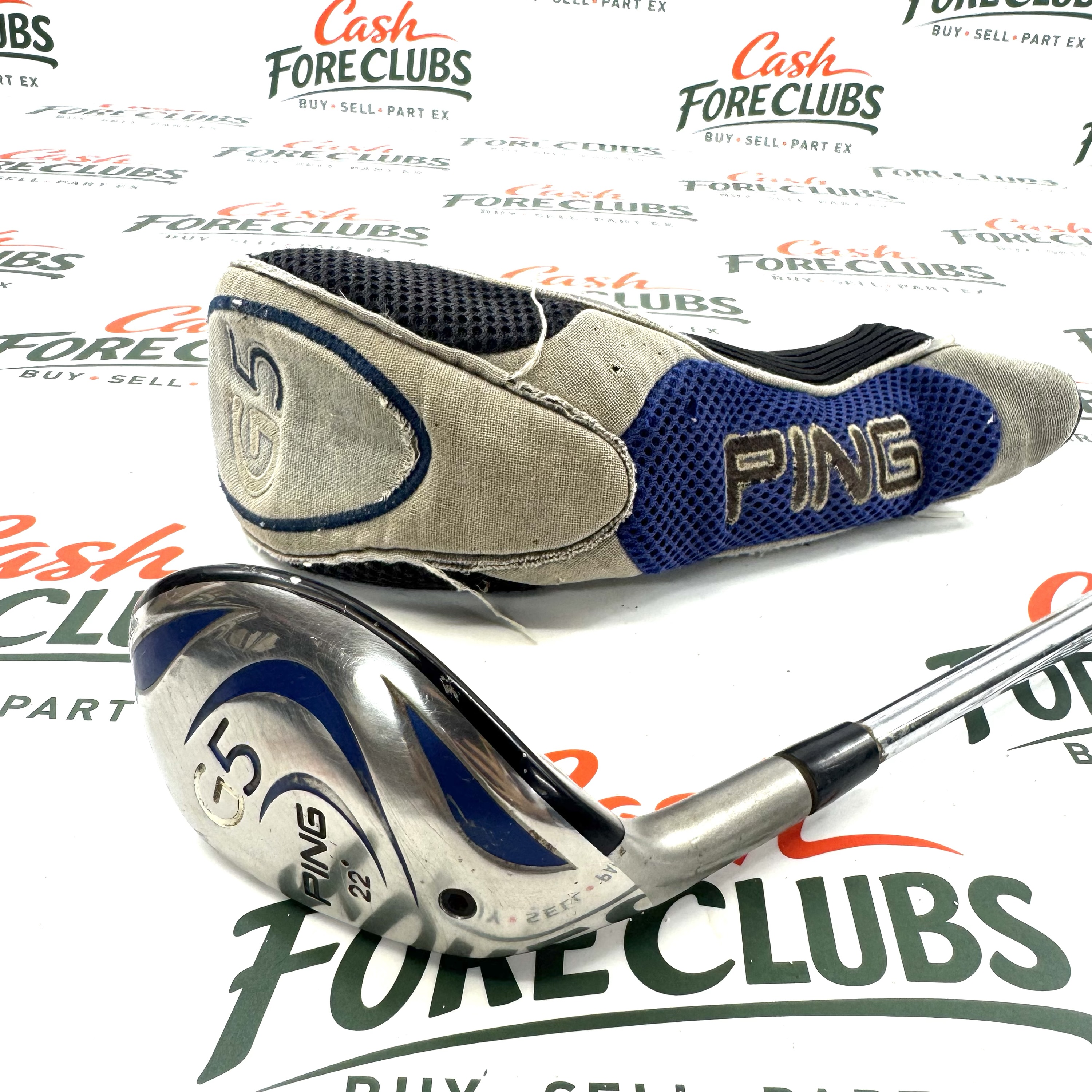 PING G5 22 DEGREE HYBRID LH STIFF