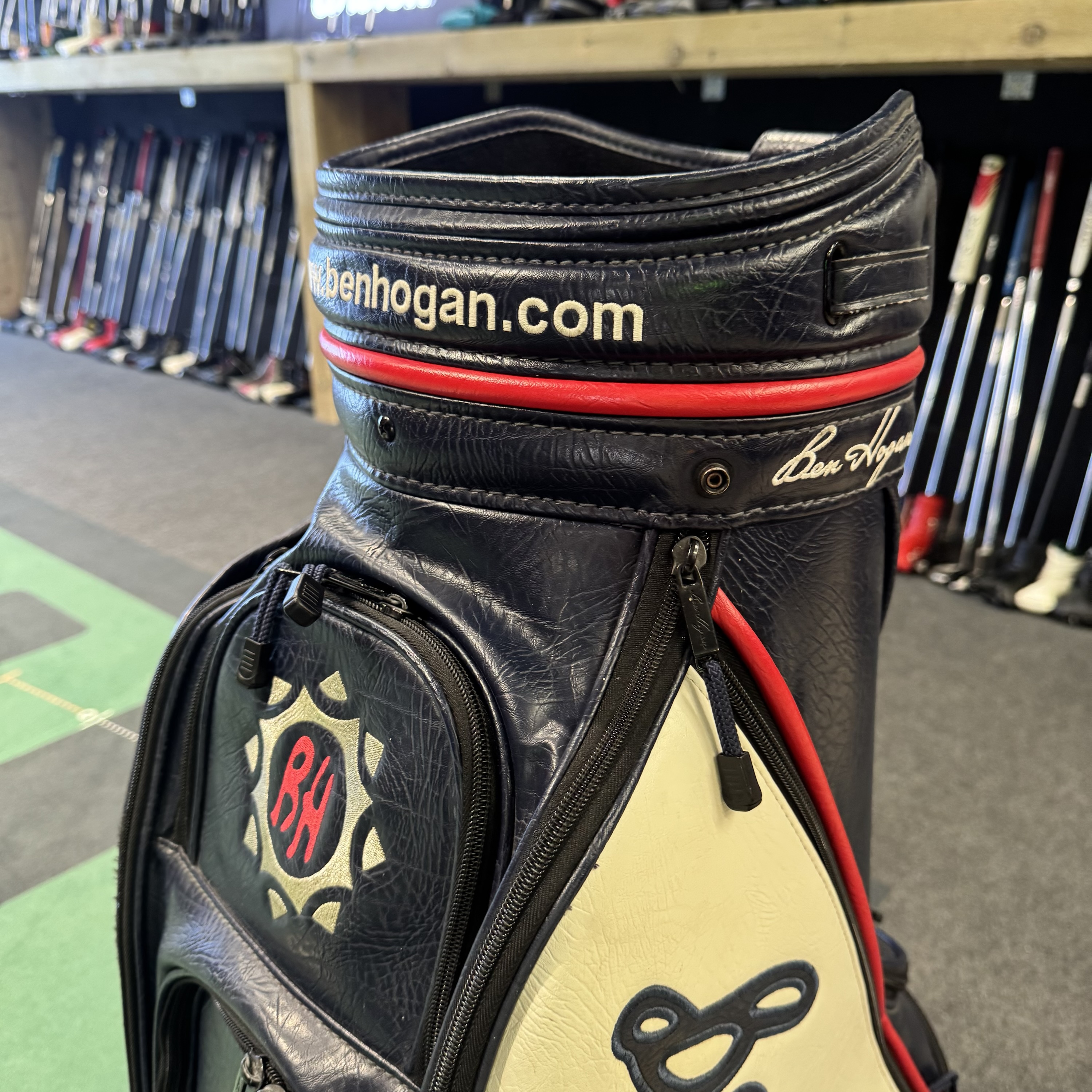 Ben Hogan BLUE AND RED TOUR BAG - Image 4